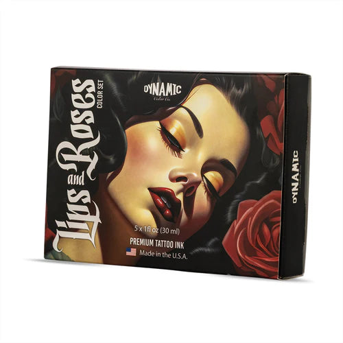 Coffret de couleurs pour lèvres et roses Dynamic Ink 