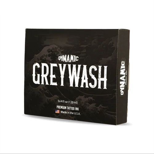 Dynamic Ink Greywash 4oz x 5 Bottle Color Set