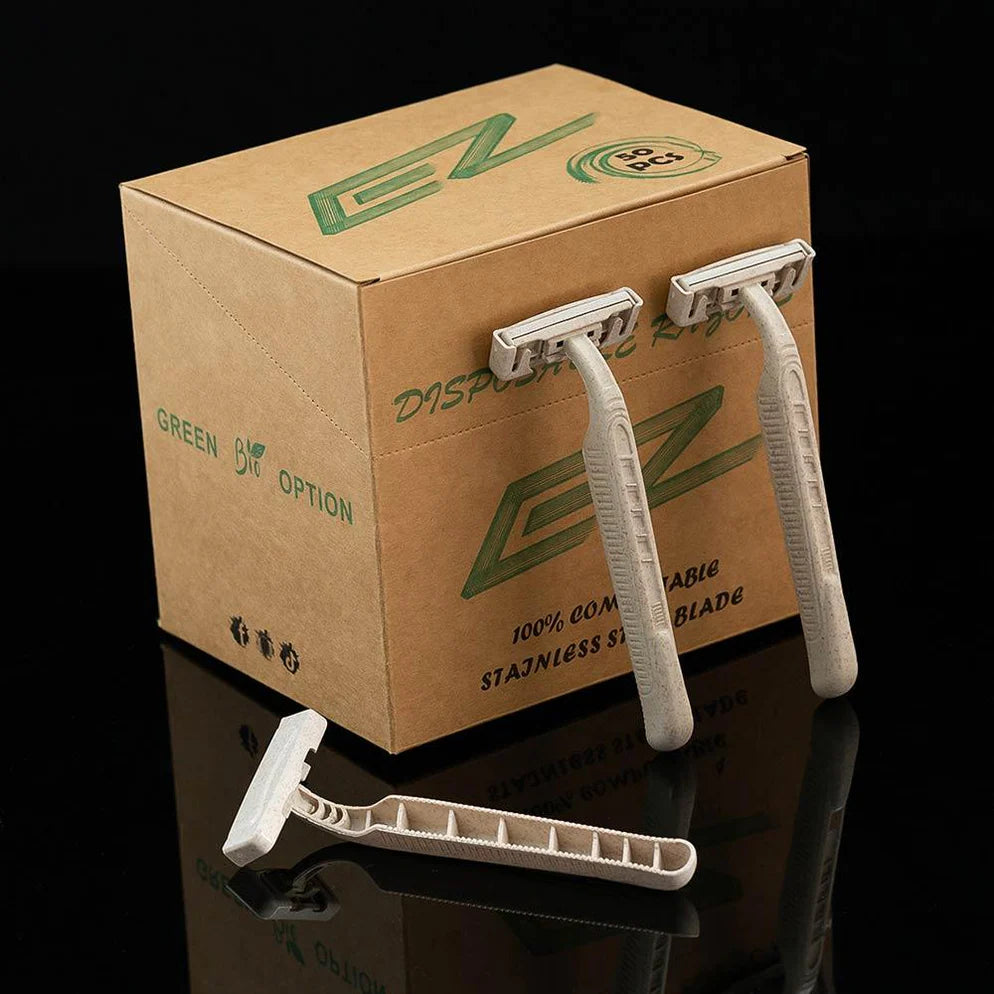 Eco-Friendly Disposable Razors 50pcs