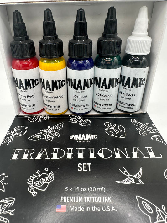 Ensemble de couleurs traditionnelles Dynamic Ink 