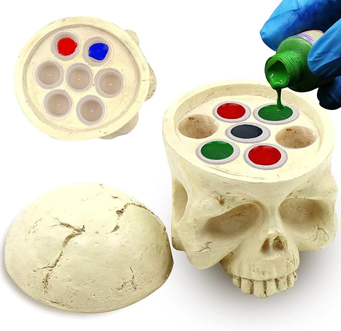 Skull Ink Cap Holder