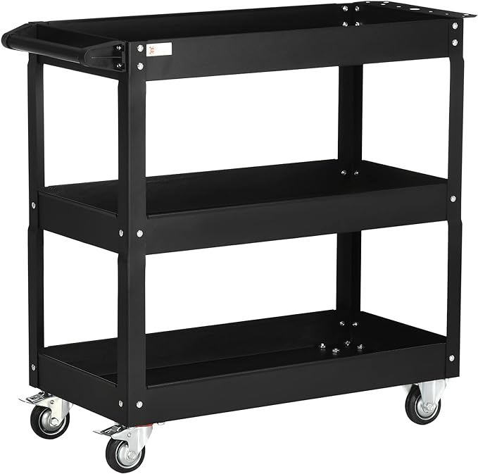 Rise Tattoo Supply Utility Cart | 3 Tier